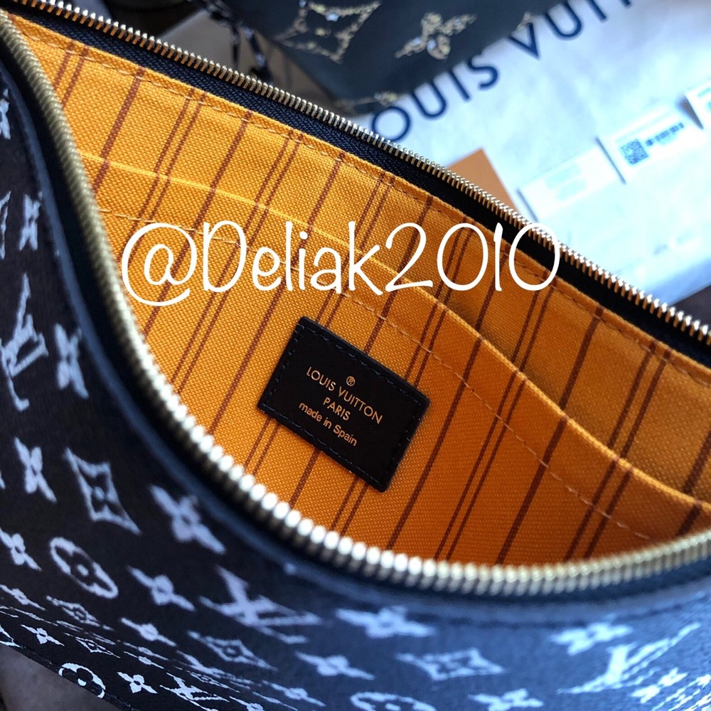 SOLD! Louis Vuitton Giant Jungle Neverfull Black - Picture 7 of 8